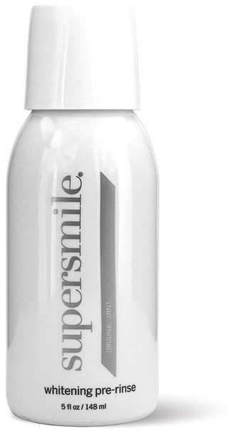 Supersmile Whitening Pre-Rinse, Clinically Formulated Pre-Brush Dental Mouthwash, 5 Fl Oz