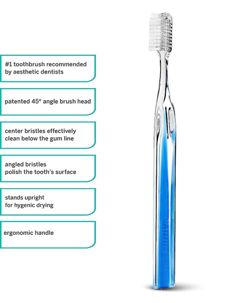 Supersmile Patented 45° Crystal Collection Toothbrush