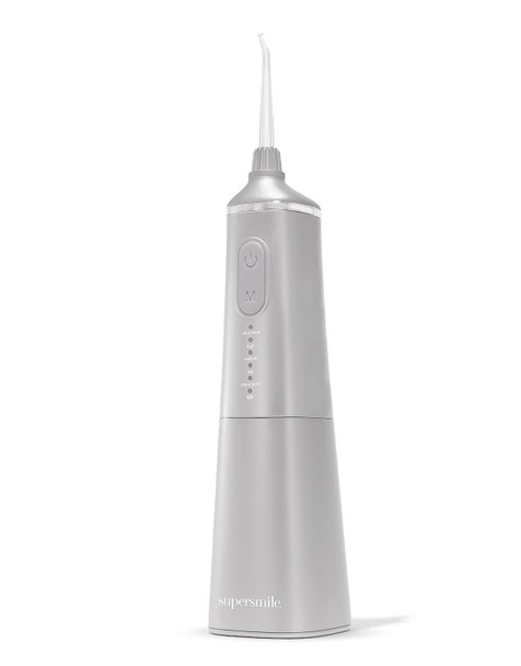 Supersmile Professional Zina Water Flosser, Rechargeable Cordless Teeth and Gum Flosser