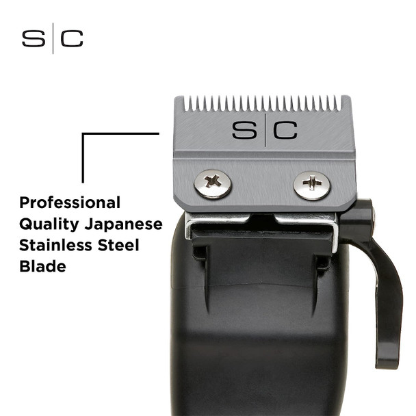StyleCraft Replacement Fixed Stainless Steel Fade Hair Clipper Blade