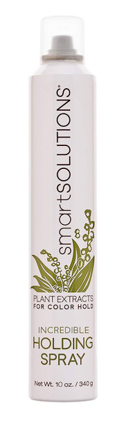 smartSOLUTIONS Incredible Holding Spray, 10 oz | 24-Hour Hold | Resists Humidity | Tames Frizz | Non-sticky | No Flakes