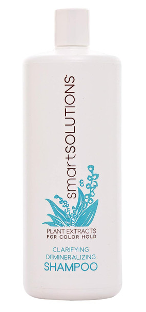 smartSOLUTIONS Clarifying Demineralizing Shampoo, 32 oz | Sulfate Free Formula | Restoration | Color Hold | Paraben-Free