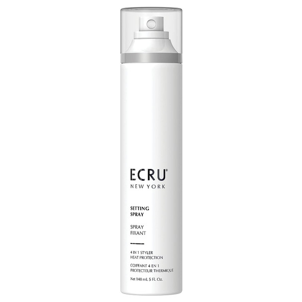 Us/W1XMU ECRU New York Hair Setting Spray | 5 oz. Lightweight Hair Heat & Frizz Protectant with Long Lasting Hold and Shine