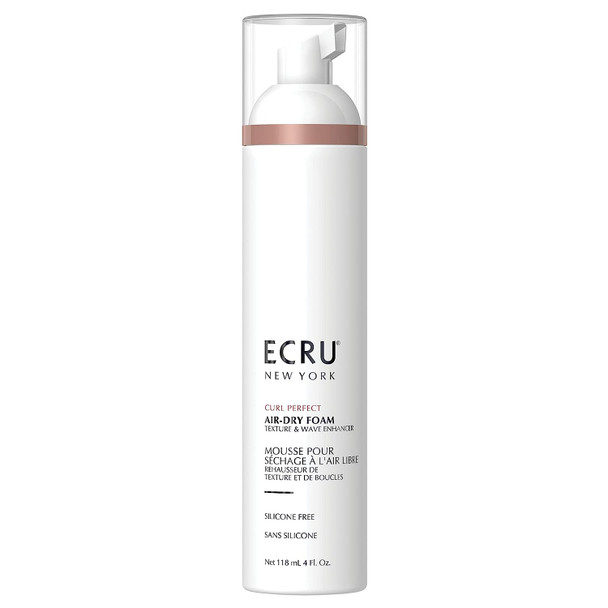 ECRU NEW YORK Curl Rejuvenation Kit | Curl Perfect Air Dry Foam, 4 oz. + Rejuvenating Moisture Mist, 5 oz., Set of Two Curly Hair Products for Anti Frizz and Defined Curls