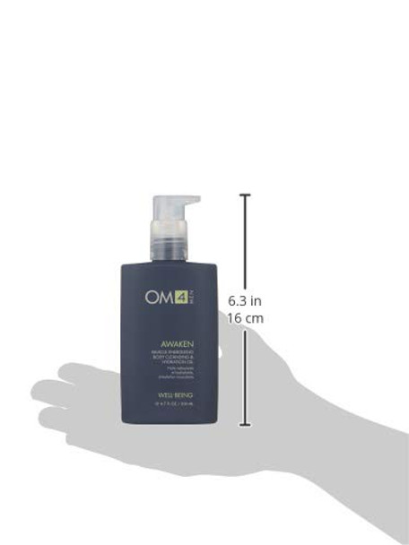 Organic Male OM4 Awaken: Muscle Energizing Body Cleansing & Hydration Oil, 6.7 oz.