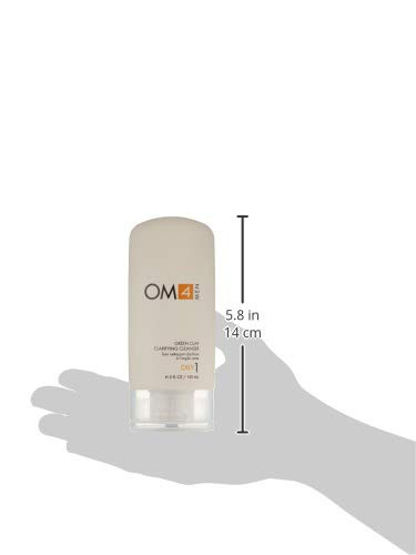 Organic Male OM4 Oily STEP 1: Green Clay Clarifying Cleanser - 5 oz