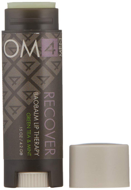 Organic Male OM4 Encore RECOVER: Bao-Balm Lip Therapy - 0.15 oz