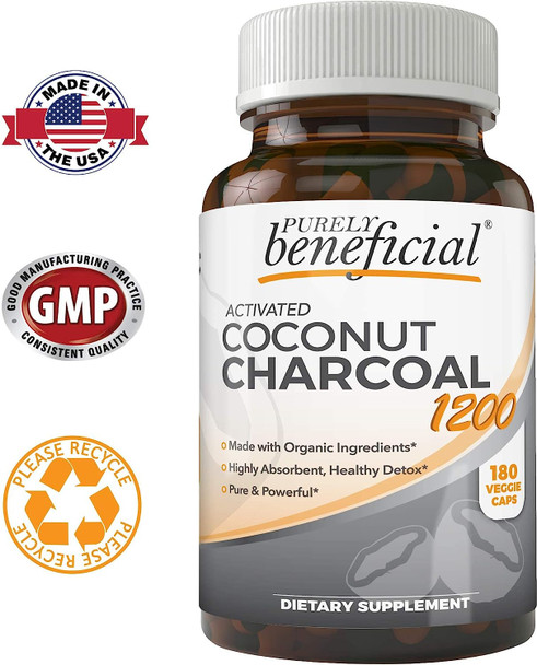 Activated Coconut Charcoal/Hydrate Plus Electrolyte Combination,