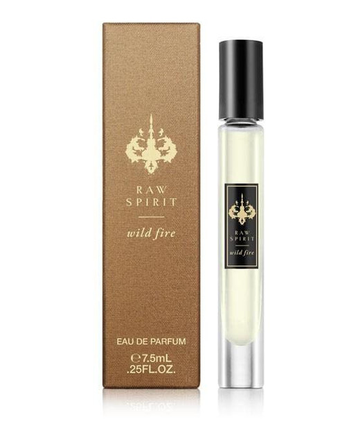 Raw Spirit Wild Fire Womens Perfume | Warm, Sensual Unisex Cruelty-Free Fragrance | Eau de Parfum Rollerball, 0.25 fl oz/7.5mL…