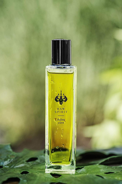 Raw Spirit Bijou Vert Perfume | Fresh, Citrus Unisex Cruelty-Free Fragrance | Eau de Parfum Spray, 3.4 fl oz/100mL