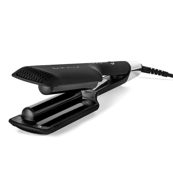 Sam Villa Pro Results Double-Barrel Hair Waver Iron with Variable Temperature Settings