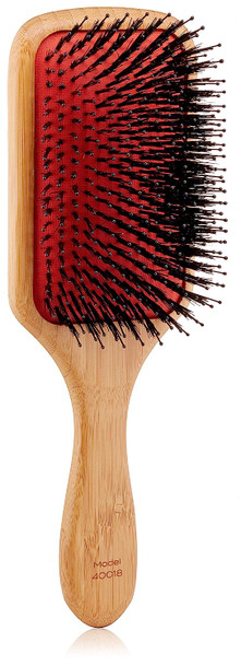 Sam Villa Artist Series Polishing Wooden Paddle Brush For Hair Styling