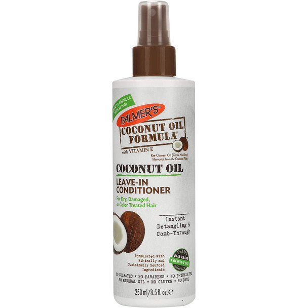 Palmer's Formula Leave-in Conditioner, Coconut Oil, 250 mL