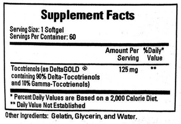 Ecological Formulas/Cardiovascular Research Annatto Tocotrienols 125mg