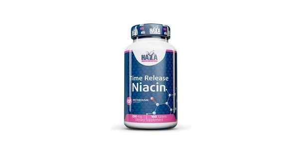 Haya Labs Time Release Niacin, 250mg - 100 tablets