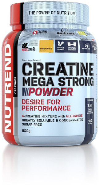 Nutrend Creatine Mega Strong Power, Pineapple - 500g