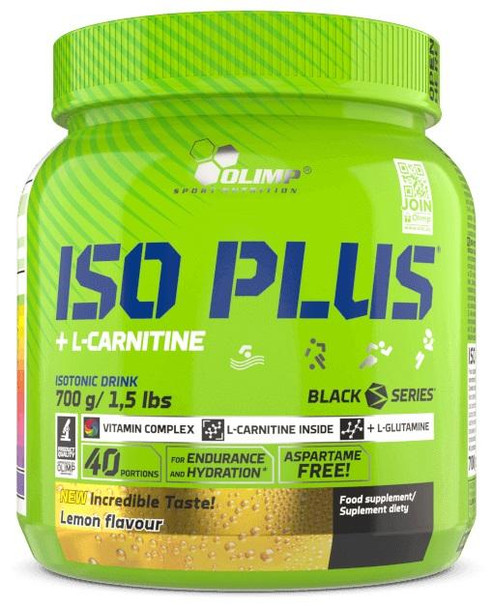 Olimp Nutrition Iso Plus, Lemon - 700g