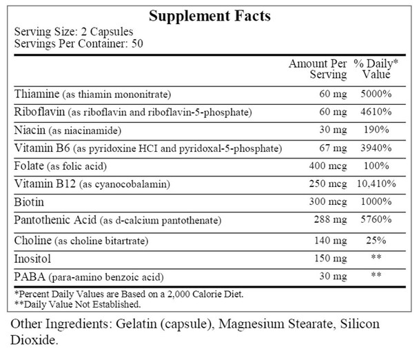 Ecological Formulas/Cardiovascular Research Co-Enzyme B Complex