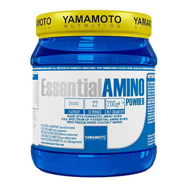Yamamoto Nutrition Essential Amino Powder, Orange - 200g