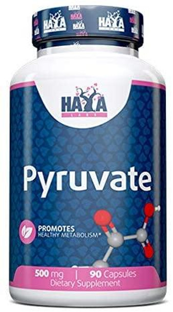 Haya Labs Pyruvate, 500mg - 90 caps