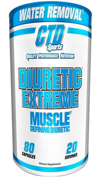 CTD Sports Diuretic Extreme - 80 caps