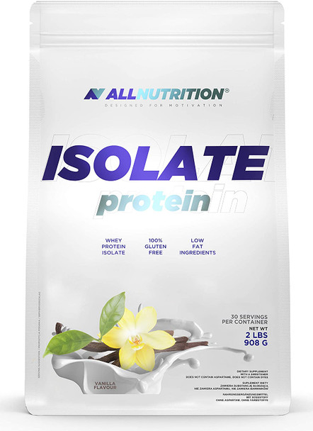 Allnutrition Isolate Protein, Vanilla - 908g
