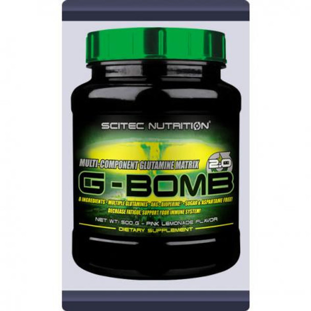 SciTec G-Bomb 2.0, Pink Lemonade - 500g