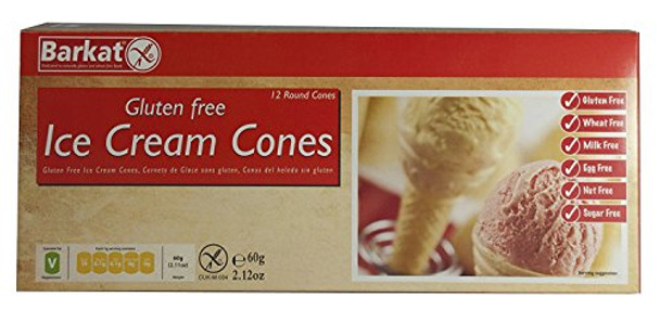 Barkat Ice Cream Cones 60g