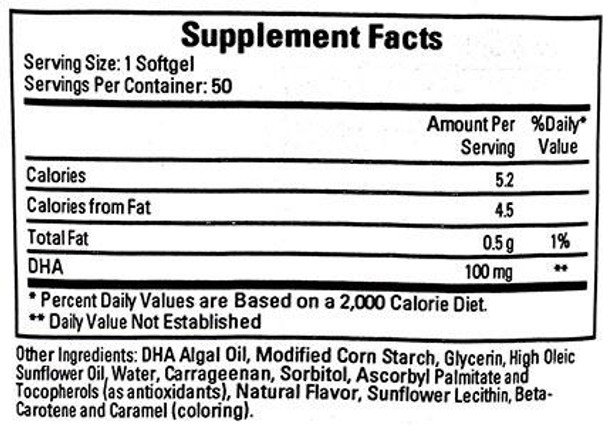 Ecological Formulas/Cardiovascular Research Neuromins 100mg (DHA)
