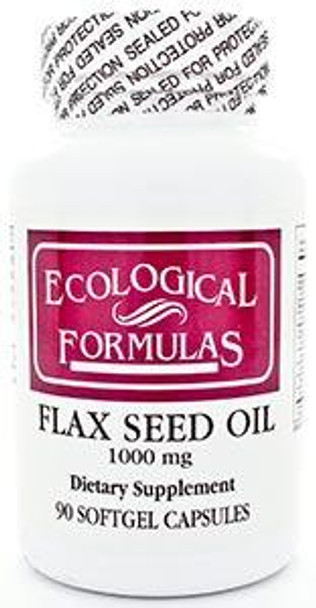 Ecological Formulas/Cardiovascular Research Organic FlaxSeed Oil 1000mg