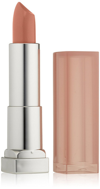 Maybelline New York Color Sensational Nude Lipstick Satin Lipstick, Blushing Beige, 0.15 Ounce (Pack of 1)