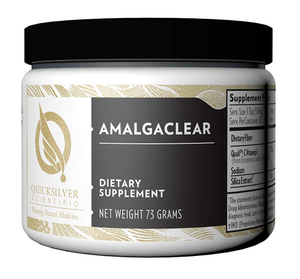 Quicksilver Scientific AmalgaClear - Detox Support with Modified Citrus Pectin & Silica Extract (73g)