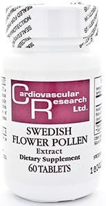 Ecological Formulas/Cardiovascular Research Swedish Flower Pollen 63mg