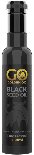 Golden Ox Cold Pressed Black Seed Oil 250ml