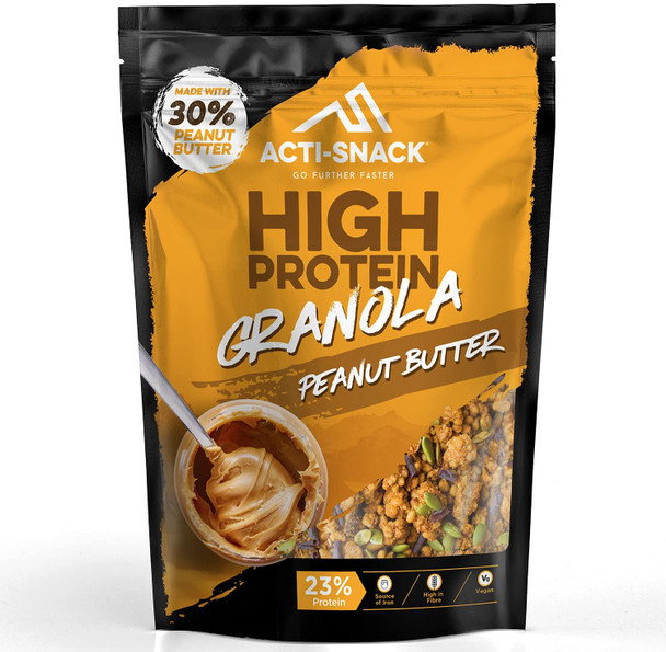 Acti-Snack Peanut Butter High Protein Granola 350g