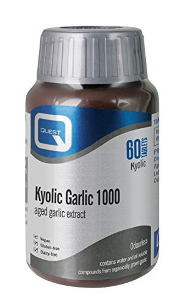 Quest Kyolic Garlic 1000mg 60 Tablets