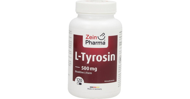 Zein Pharma L-Tyrosine, 500mg - 120 caps