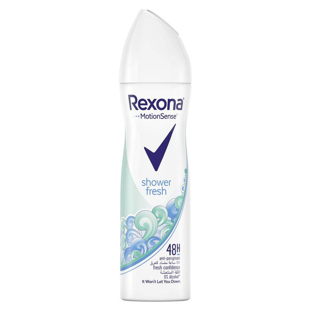 Rexona Shower Fresh Antiperspirant Deodorant For Women, 150 Ml