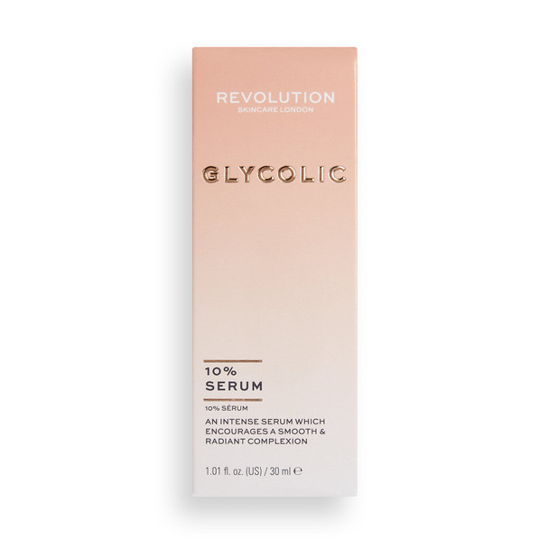 Revolution Skincare 10% Glycolic Acid AHA Glow Serum
30ml