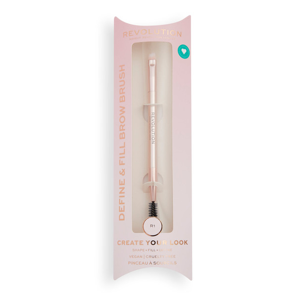 Makeup Revolution Create Define & Fill Brow Brush R1