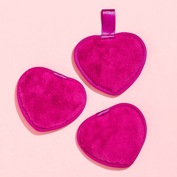 Revolution Skincare Make Up Remover Cushions Hearts