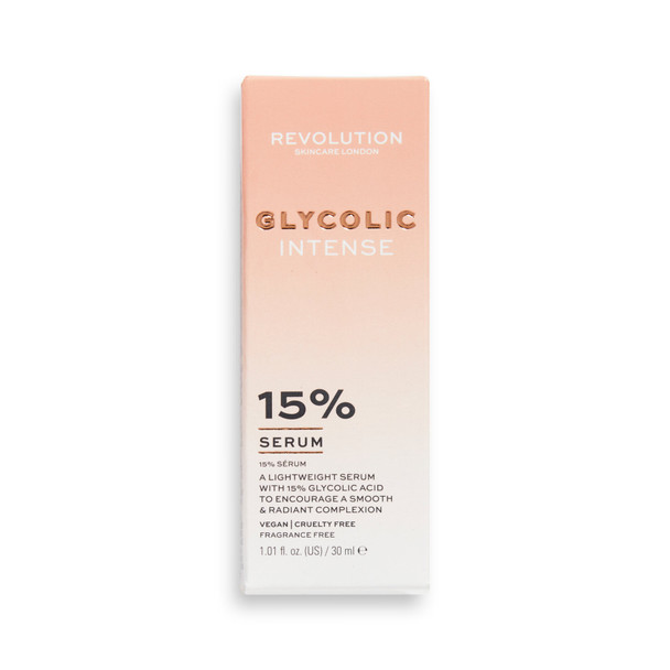 Revolution Skincare 15% Glycolic Brightening Serum
30ml