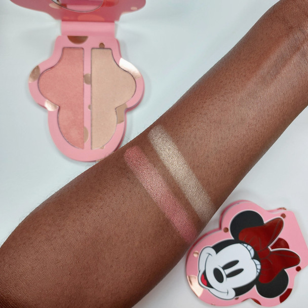 Disney's Minnie Mouse and Makeup Revolution Minnie Forever Highlighter Duo