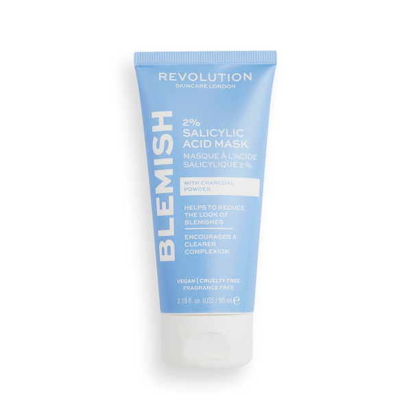 Revolution Skincare 2% Salicylic Acid BHA Anti Blemish Face Mask
65ml