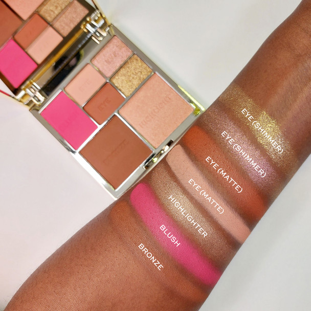 Revolution Pro True Love Eye & Cheek Palette Medium-Deep