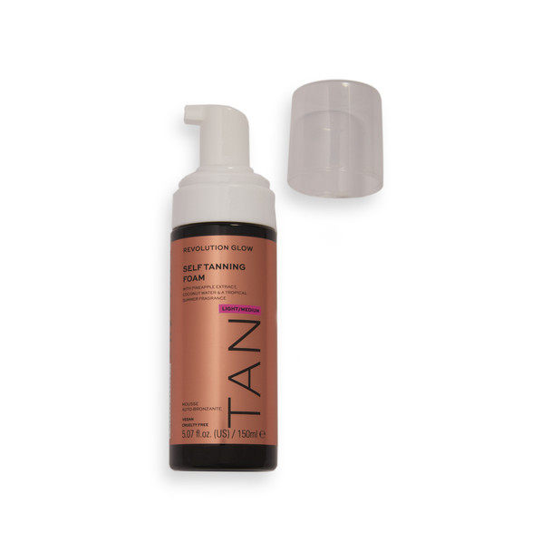 Revolution Glow Self Tanning Mousse Medium