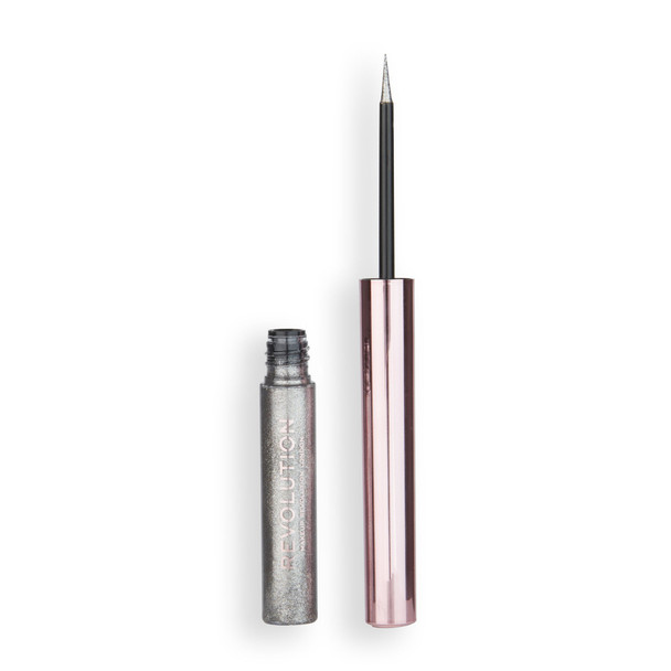 Makeup Revolution Ultimate Lights Chromatic Eyeliner Silver Flash