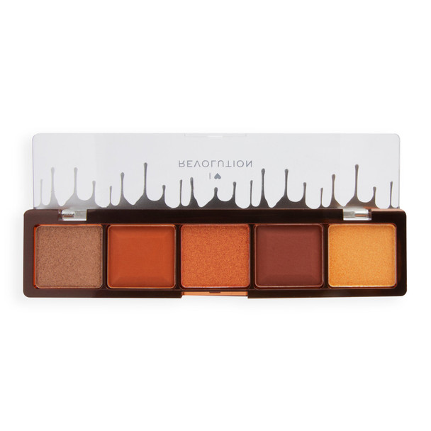 I Heart Revolution Mini Chocolate Eyeshadow Palette Chocolate Fudge