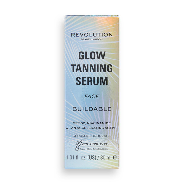 Revolution Beauty Glowing Face Tan Serum SPF30
30ml