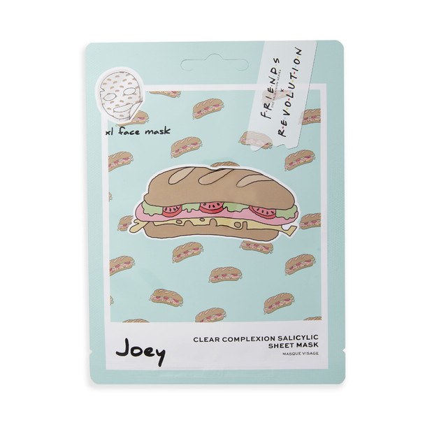 Friends X Makeup Revolution Joey Salicylic Sheet Mask